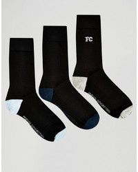 Chaussettes noires French Connection