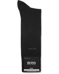 Chaussettes noires Hugo Boss