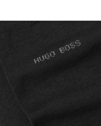 Chaussettes noires Hugo Boss