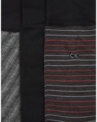 Chaussettes noires Calvin Klein