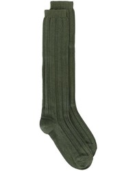 Chaussettes olive