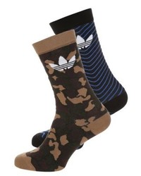 Chaussettes olive adidas