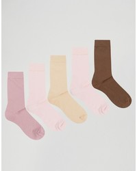 Chaussettes roses Asos