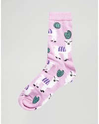 Chaussettes roses Asos