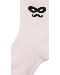 Chaussettes roses Kate Spade