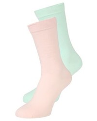 Chaussettes roses Pantone
