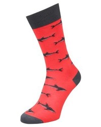 Chaussettes rouges Jimmy Lion