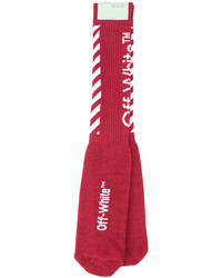 Chaussettes rouges Off-White