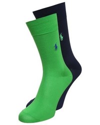 Chaussettes vertes Ralph Lauren