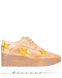 Chaussures à étoiles marron clair Stella McCartney