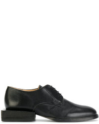 Chaussures à lacet en cuir noires Jacquemus
