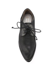 Chaussures à lacet en cuir noires Marsèll
