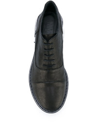 Chaussures à lacet noires MM6 MAISON MARGIELA