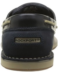 Chaussures bateau bleu marine Rockport