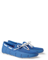 Chaussures bateau bleues Swims