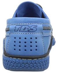Chaussures bateau bleues TBS