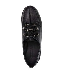 Chaussures bateau en cuir noires Sebago