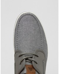 Chaussures bateau grises Aldo