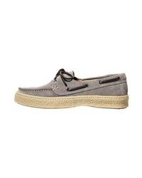 Chaussures bateau grises Mango