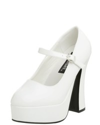 Chaussures blanches Demonia
