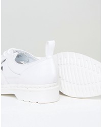 Chaussures blanches Dr. Martens