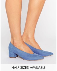 Chaussures bleu clair Asos