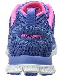 Chaussures bleues Skechers