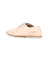 Chaussures brogues beiges Marsèll