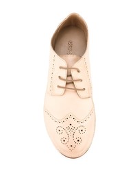 Chaussures brogues beiges Marsèll