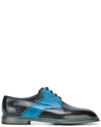 Chaussures brogues bleu canard Dolce & Gabbana