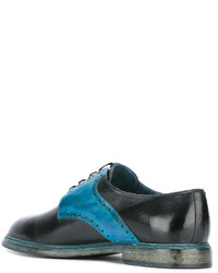 Chaussures brogues bleu canard Dolce & Gabbana