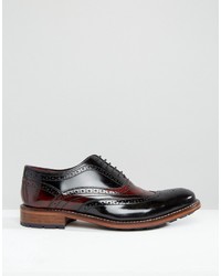 Chaussures brogues bordeaux Ted Baker