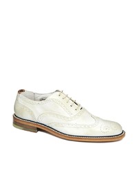 Chaussures brogues en cuir blanches Ps By Paul Smith