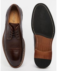 Chaussures brogues en cuir bordeaux Aldo