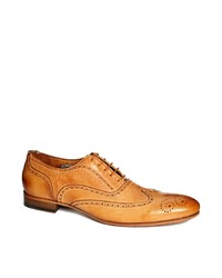 Chaussures brogues en cuir marron clair Ps By Paul Smith