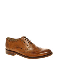 Chaussures brogues en cuir marron Ben Sherman