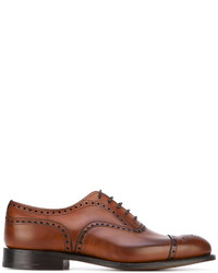 Chaussures brogues en cuir marron Church's