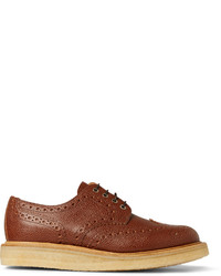 Chaussures brogues en cuir marron Mark McNairy