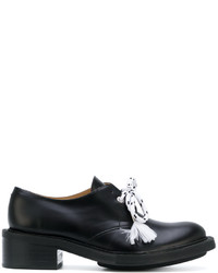 Chaussures brogues en cuir noires Aalto