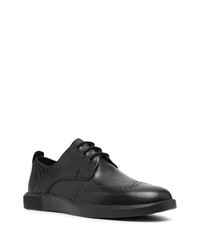 Chaussures brogues en cuir noires Camper