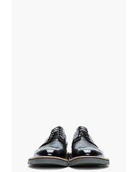 Chaussures brogues en cuir noires Paul Smith