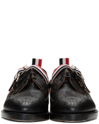 Chaussures brogues en cuir noires Thom Browne