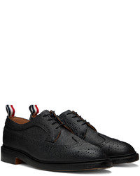 Chaussures brogues en cuir noires Thom Browne