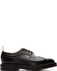 Chaussures brogues en cuir noires Thom Browne