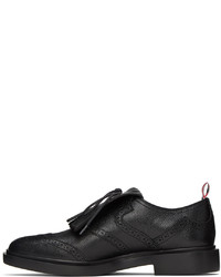 Chaussures brogues en cuir noires Thom Browne