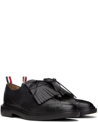 Chaussures brogues en cuir noires Thom Browne