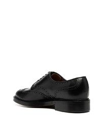 Chaussures brogues en cuir noires Polo Ralph Lauren