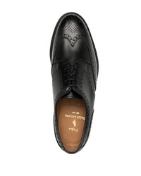 Chaussures brogues en cuir noires Polo Ralph Lauren