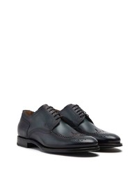 Chaussures brogues en cuir noires Dolce & Gabbana