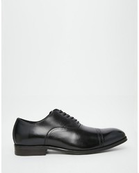 Chaussures brogues en cuir noires Aldo